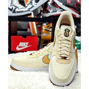 Nike Air Force 1 "HAPPY PINEAPPLE COCONUT MILK" 2021 Sz 13. CZ1631 100